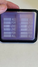 Load image into Gallery viewer, Pride All For Love Earring/Pendant Silicone Mold