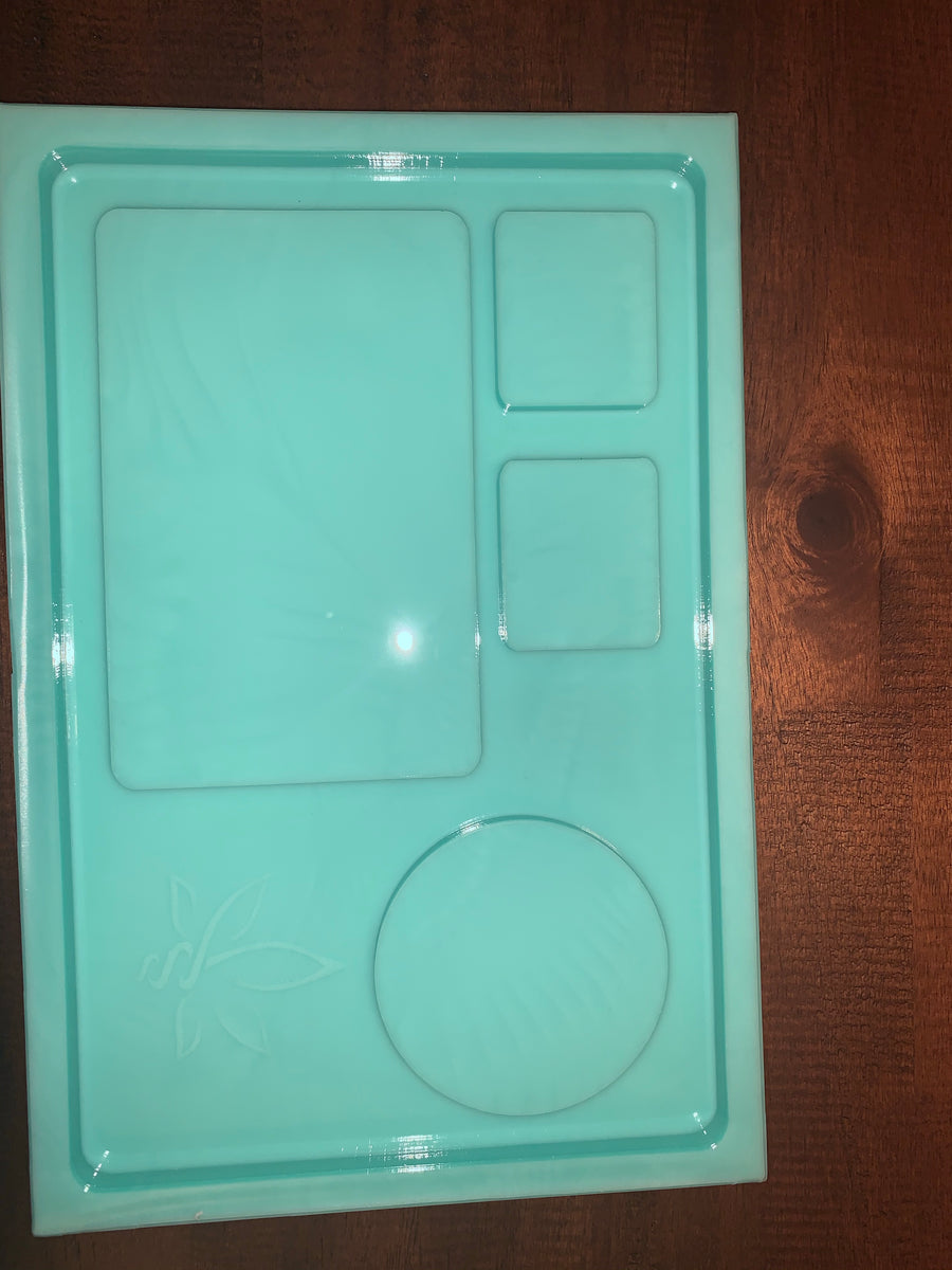 8.5x5.5 Rolling Tray Silicone Mold (Weed Leaf) – JussCraftinAround