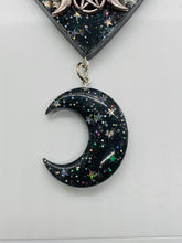 Load image into Gallery viewer, Black Night Glitter Planchette Wall Hanging