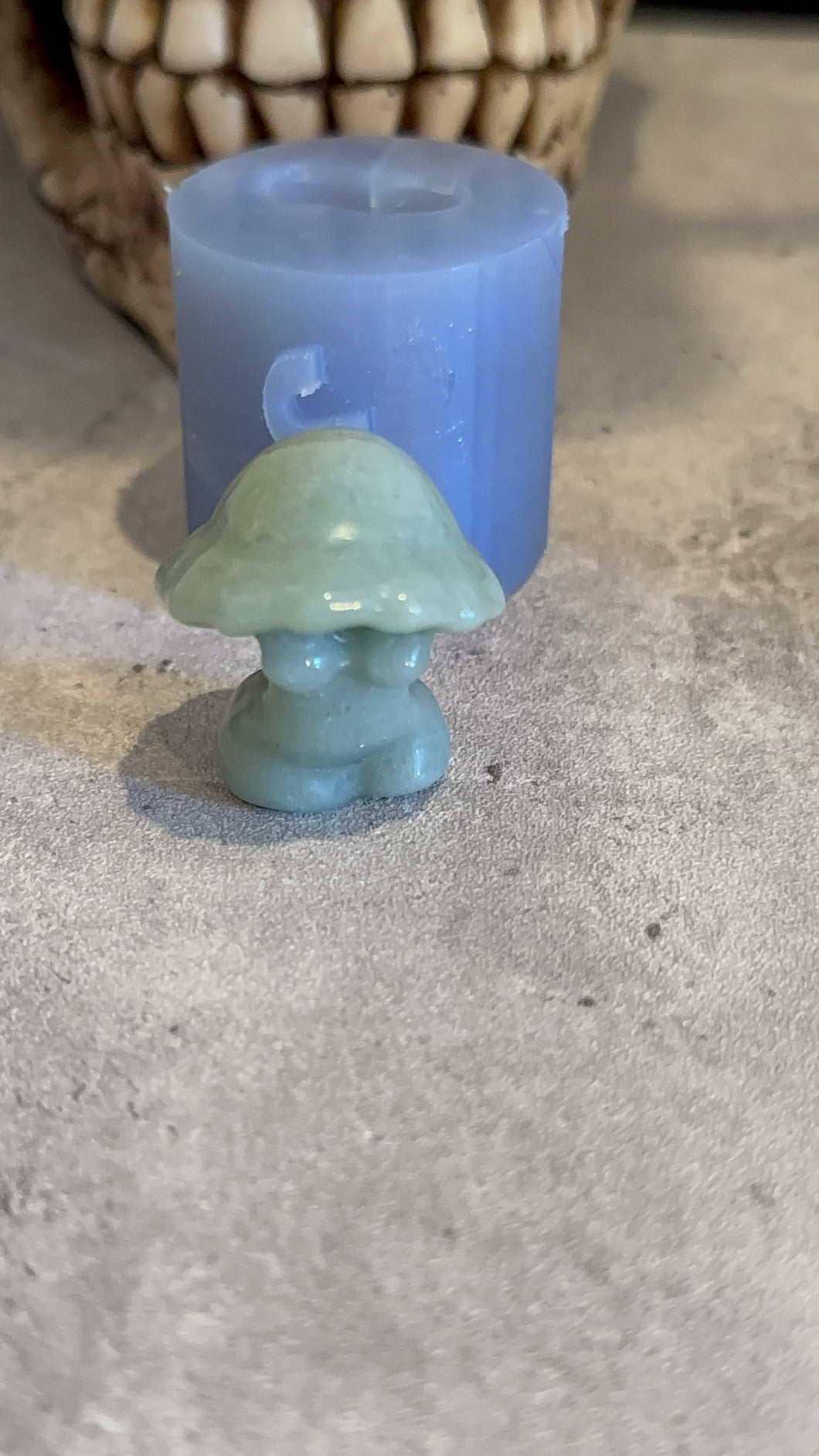 Mini Mushroom Babe Silicone Mold