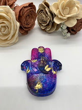 Load image into Gallery viewer, Pink Hamsa Incense Holder