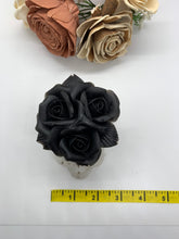 Load image into Gallery viewer, Black and White Skull with Rose