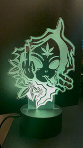 Alien Finger 3D Acrylic Art