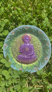 Sitting Buddha Plate Silicone Mold