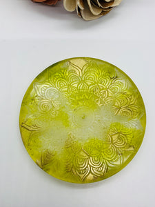 Green Mandala Incense Holder