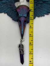 Load image into Gallery viewer, Color Shifting Winged Skull Wall Hanging