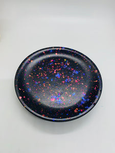 Black Speckled Trinket Dish
