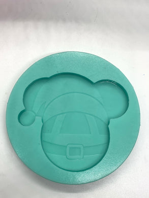 Santa Mouse Ornament Silicone Mold