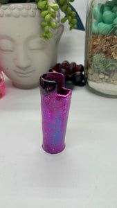 Holographic Clipper Lighter Sleeve