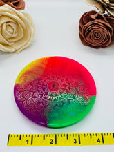 Load image into Gallery viewer, Neon Mandala Incense Holder