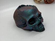 Load image into Gallery viewer, Color Shifting Skull Tea light Holder