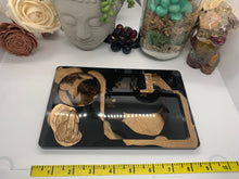 Load image into Gallery viewer, 8.5x5.5 Middle Finger Rectangle Rolling Tray Silicone Mold