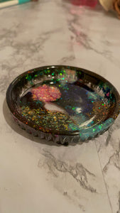 Glitter Vomit Crystal Dish