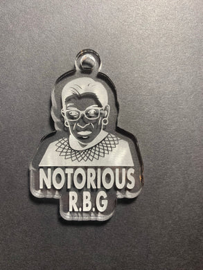 Notorious RBG Keychain Silicone Mold