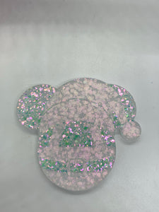 Santa Mouse Ornament Silicone Mold