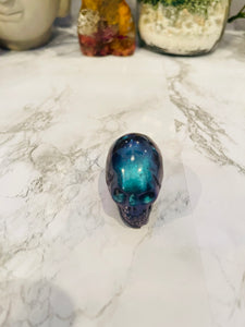 Shiny Elongated Alien Skull Silicone Mold