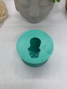 2 inch Detailed Skull Silicone Mold #2
