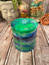Load image into Gallery viewer, Neon Marble Large Stash Jar
