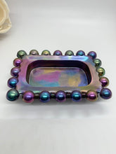 Load image into Gallery viewer, Rainbow Bubble Rectangle Trinket Dish