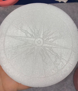 Compass Crystal Charging Plate  Silicone Mold