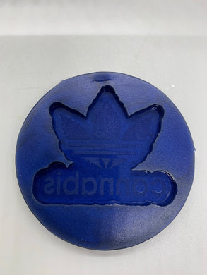 Cannabis KeyChain Silicone Mold