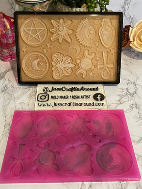 Pagan Pallette Silicone Mold #5