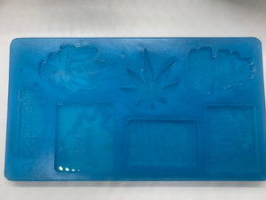 Natural Herb Pieces Silicone Mold #2