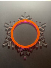 Load image into Gallery viewer, 3 Inch Candle Snowflake Silicone Mold