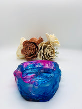 Load image into Gallery viewer, Pink and Blue Skull Jewelry/Trinket Dish