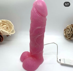 Pink  LED Penis