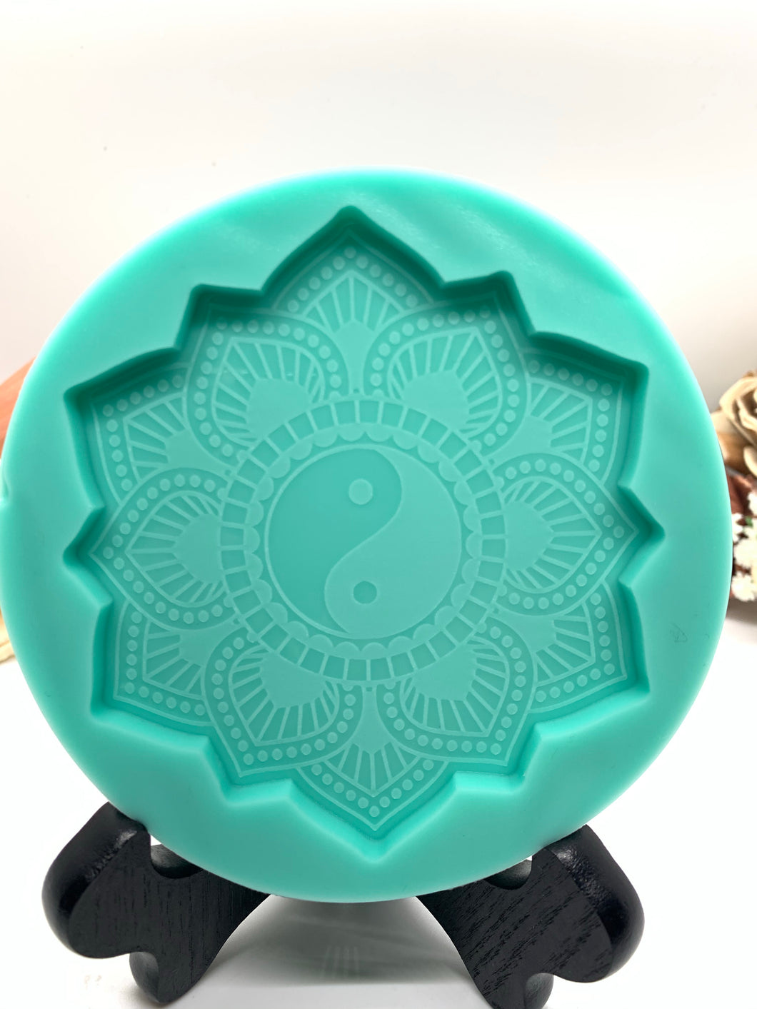 Mandala Ying Yang Silicone Mold