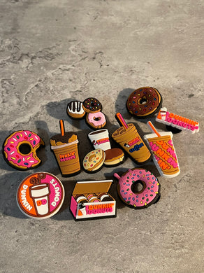 Donut Shop Croc Charms