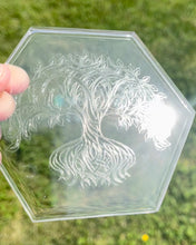Load image into Gallery viewer, Hexagon Tree of Life  Crystal Grid Silicone Mold