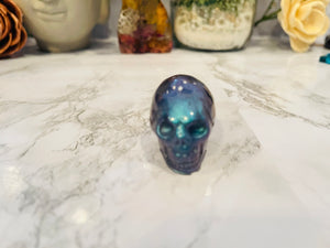 Shiny Elongated Alien Skull Silicone Mold