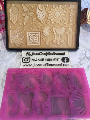 Pagan Pallette Silicone Mold #2