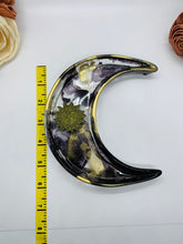 Load image into Gallery viewer, Black and Gold Moon Dish