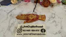 Load image into Gallery viewer, Golden Palmistry Incense Burner