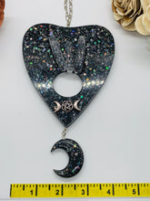Load image into Gallery viewer, Black Night Glitter Planchette Wall Hanging