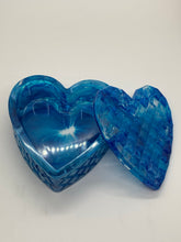 Load image into Gallery viewer, Blue Heart Trinket Box
