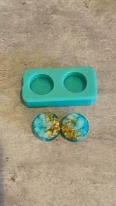 1 inch Ear Gauges Silicone Mold