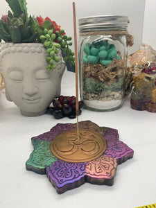 Mandala Ohm Incense #1 Silicone Mold