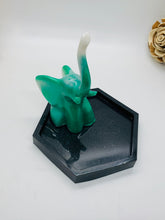 Load image into Gallery viewer, Jade  Elephant Jewelry Dish