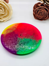 Load image into Gallery viewer, Neon Mandala Incense Holder