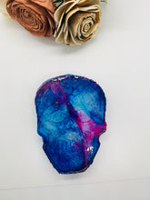 Load image into Gallery viewer, Pink and Blue Skull Jewelry/Trinket Dish