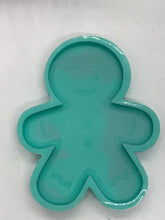 Load image into Gallery viewer, Gingerbread Ornament Silicone Mold