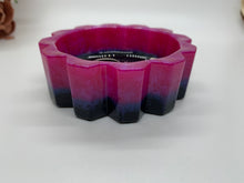 Load image into Gallery viewer, Black and Magenta Crystal Votive