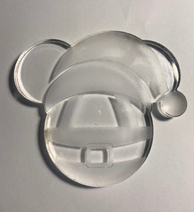 Santa Mouse Ornament Silicone Mold