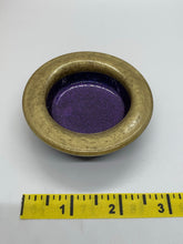 Load image into Gallery viewer, Purple and Gold Ring Dish