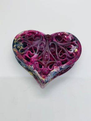 Heart Gem Trinket Box