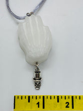 Load image into Gallery viewer, Skeleton Hand Rear View Mirror Charm